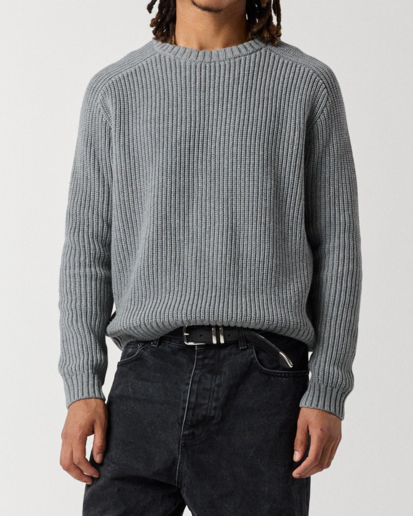 Everyday Fisherman Sweater - Grey