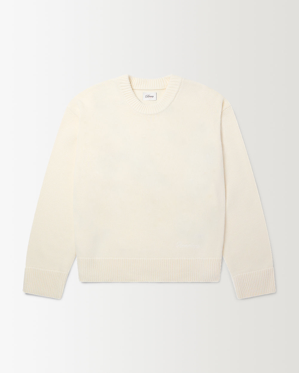 R Knit Sweater - Ivory – RONNING