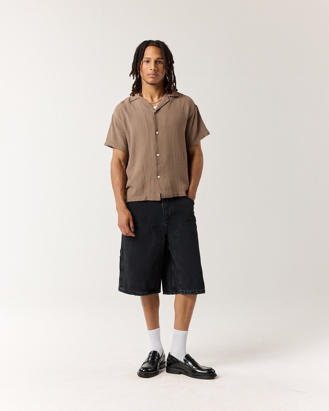 Carpenter Short - Washed Black