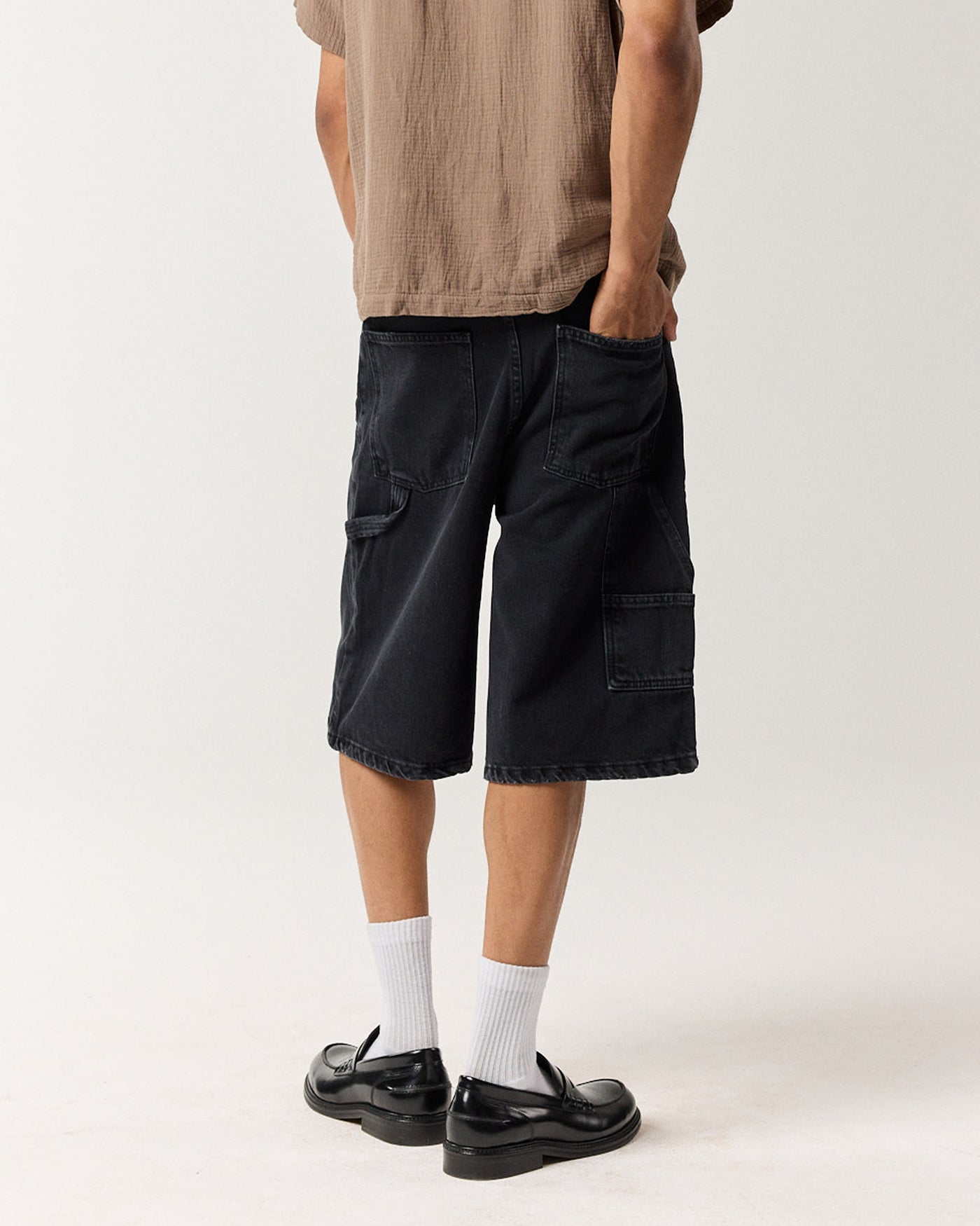 Carpenter Short - Washed Black