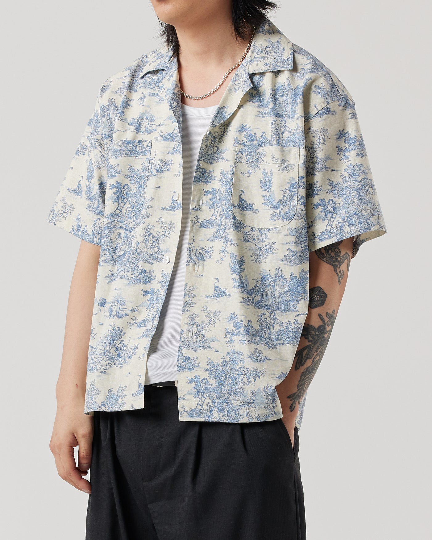 Toile Shirt - Blue