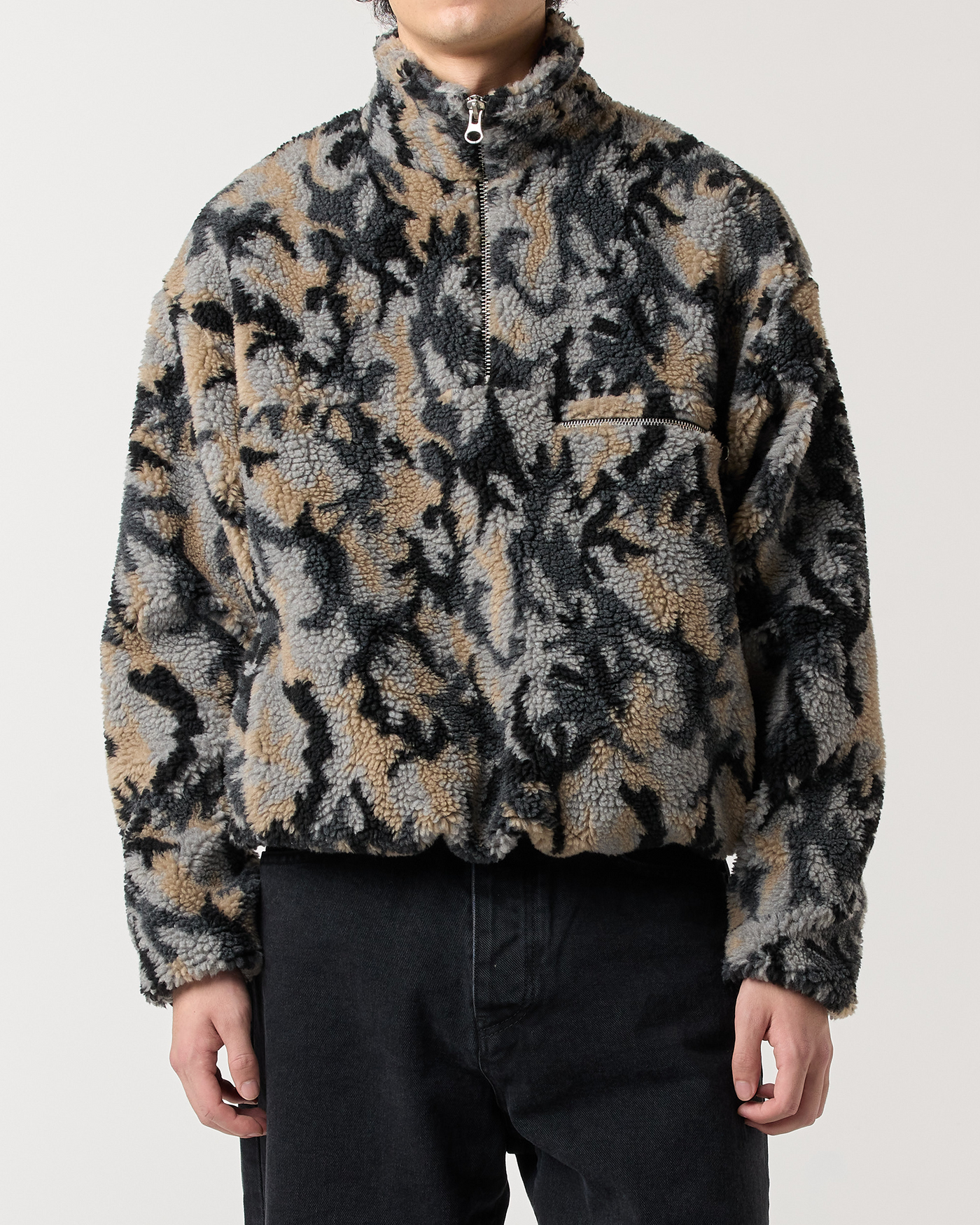 Seclusion Fleece - Stone Camo