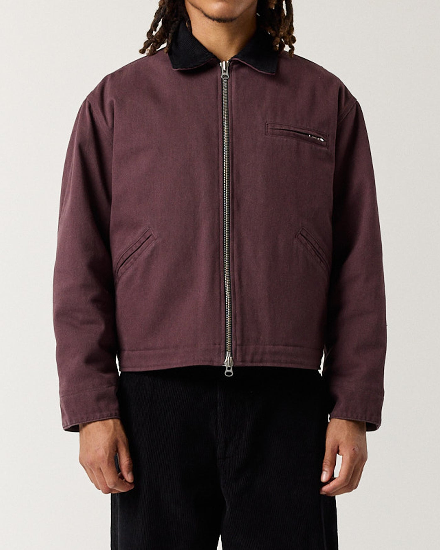 Work Jacket - Wine