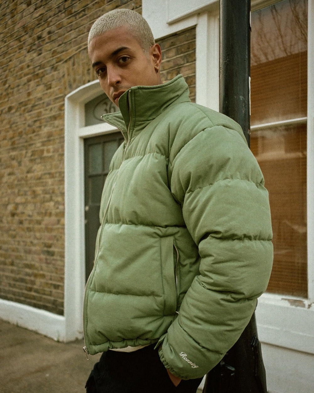 Ripstop Puffer Jacket Olive RONNING