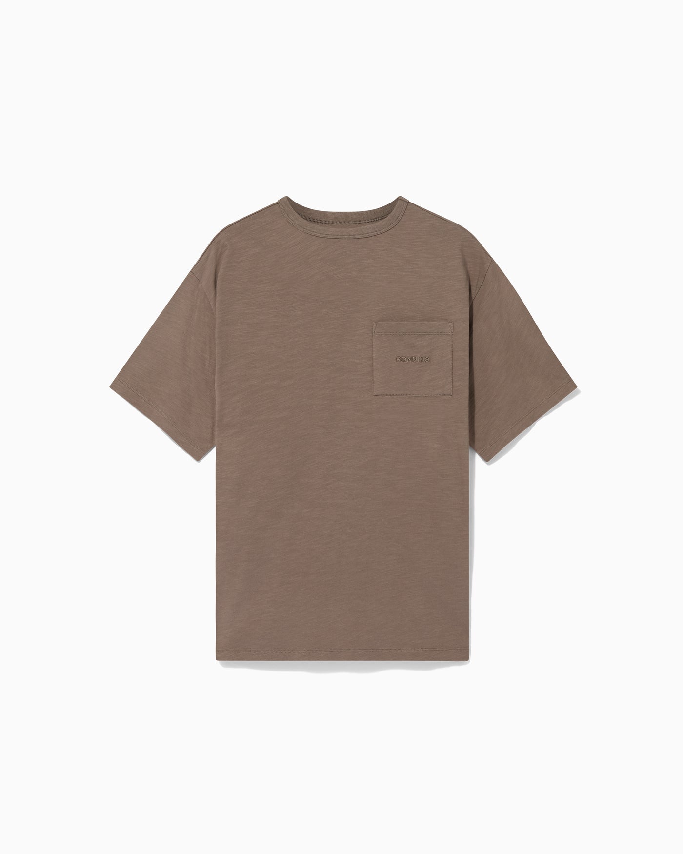 Everyday Pocket Tee - Walnut